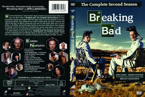 Breaking Bad: Season 2 (2009) UR WS R1 - TV Series - Front DVD Cover