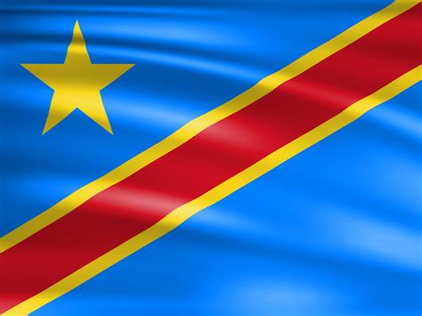 Flag of the Democratic Republic of Congo | Wagrati