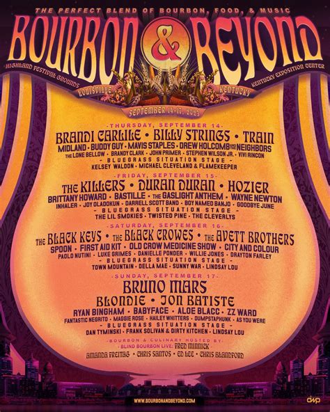 The Killers, Brandi Carlile and Bruno Mars announced for Bourbon & Beyond festival 2023