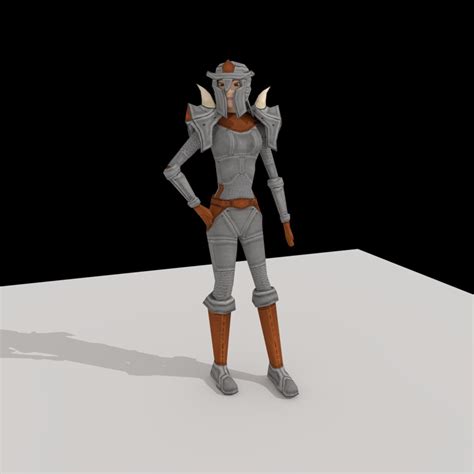 3D rigged character cartoon games model - TurboSquid 1443070