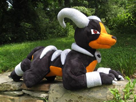 Houndoom Pokemon Plush by Lithe-Fider on DeviantArt