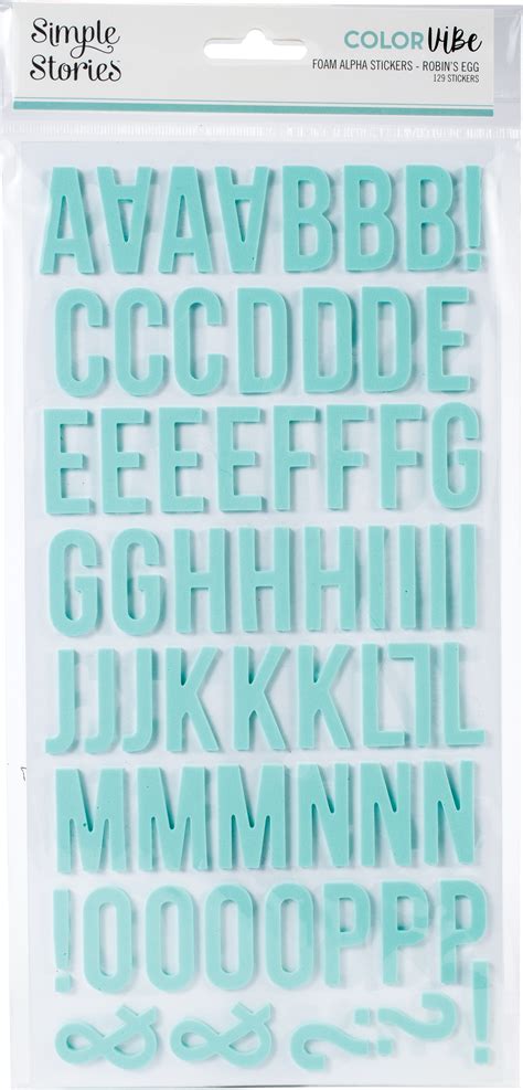 Alphabet Stickers