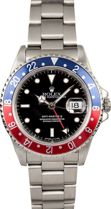 Rolex Pepsi Bezel GMT Master II 16710