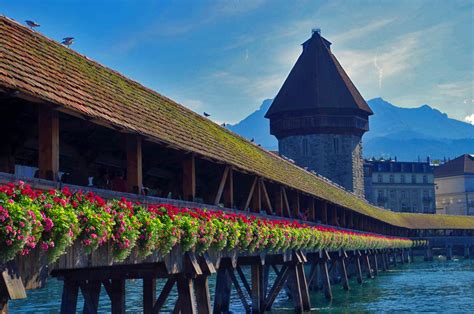 Lucerne, Switzerland Part 1: Storybook Old Town, Iconic Bridge & Cliff Sculpture That Wowed Mark ...