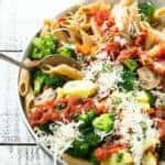Healthy Pasta Primavera Recipe | Healthy Fitness Meals