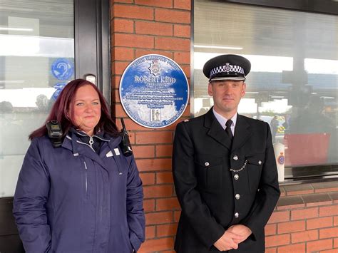 Plaque unveiled to honour police officer murdered at Wigan station 126 ...