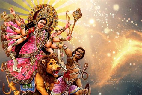 Durga Mata Wallpapers - Top Free Durga Mata Backgrounds - WallpaperAccess