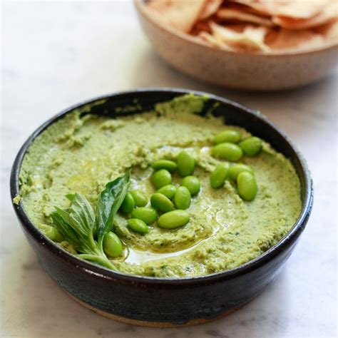 Edamame Hummus Recipe