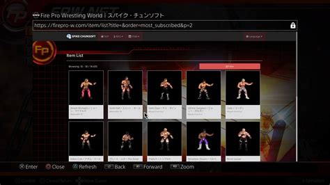 Fire Pro Wrestling World Roster Download - fasrof