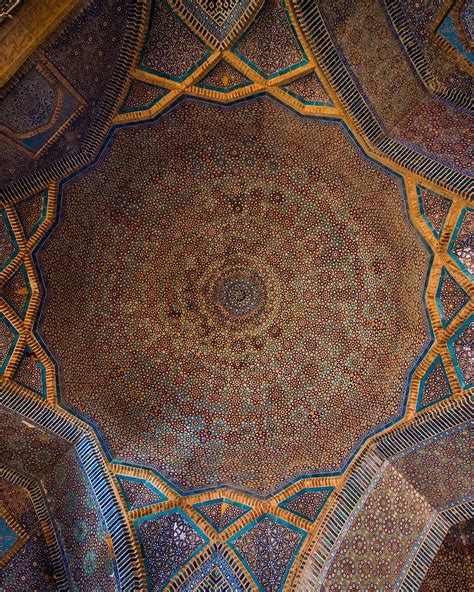 Ceiling of Shah Jahan Mosque's dome is one of the most magnificent pieces of architecture I've ...