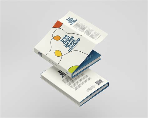 Free Dust Jacket Book Mockup :: Behance