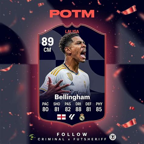 EA FC 24 Jude Bellingham La Liga POTM SBC leaked - Expected release ...