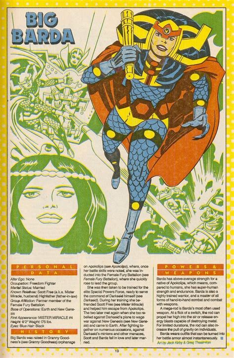 Pin by RTHK Artist on Who's Who in the DC Universe | Comic books art, Big barda, Comics