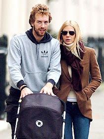 Hollywood All Stars: Gwyneth Paltrow with Husband Pics