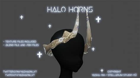 3D model Halo Horns VR / AR / low-poly | CGTrader