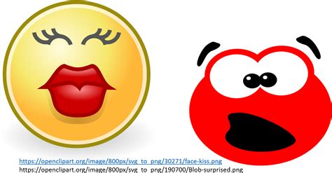 Smoochie Coochie - Smiley Face Kiss Clipart - Large Size Png Image - PikPng