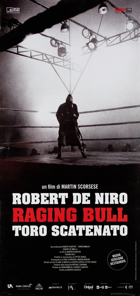 Raging Bull R2018 Italian Locandina Poster - Posteritati Movie Poster ...