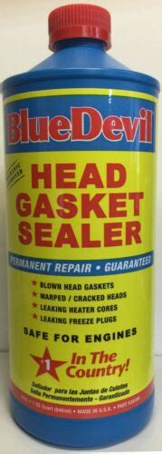 Blue Devil Permanent Sealer Head Gasket Sealant 32 oz | eBay