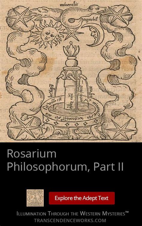 Rosarium Philosophorum, Part II | Alchemy, Occult, Texts