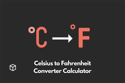 Celsius to Fahrenheit Converter Calculator - Programming Cube