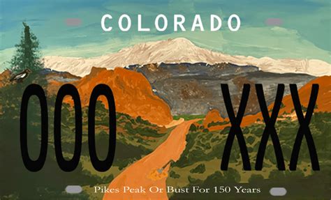 Colorado traffic: See the winning designs for Colorado's 150th-anniversary license plate| FOX31 ...