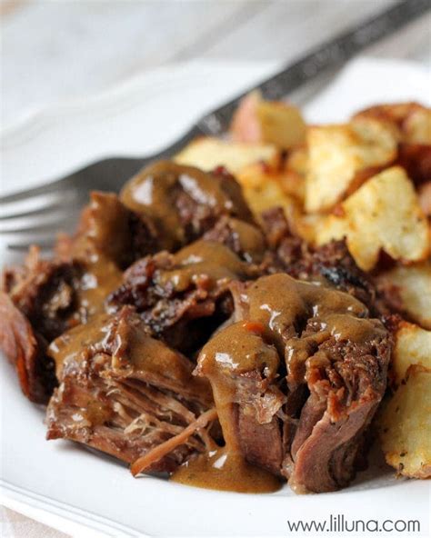 Crock Pot Pot Roast | Lil' Luna