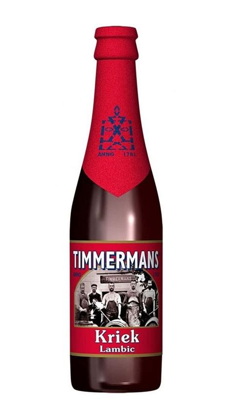 Timmermans Kriek Lambic, Lambic Style - Fruit 5,0% ABV (Timmermans (John Martin), Bélgica ...