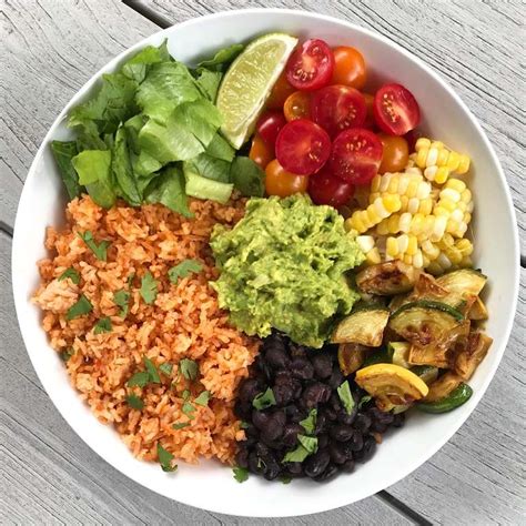 Veggie Burrito Bowl with Mexican Rice – healthyGFfamily.com