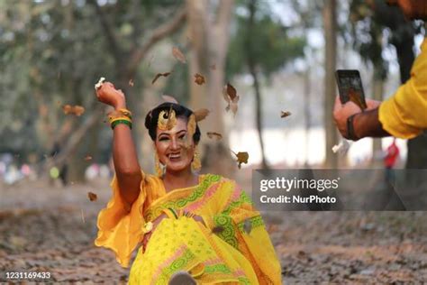 Spring Festival Celebration In Dhaka Photos and Premium High Res ...