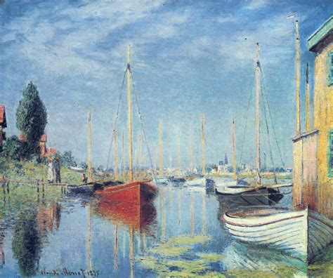 Argenteuil. Yachts 02, 1875 - Claude Monet - WikiArt.org