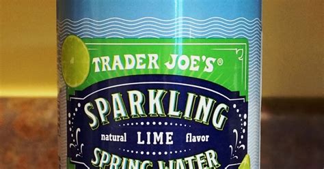 Exploring Trader Joe's: Trader Joe's Sparkling Lime Spring Water