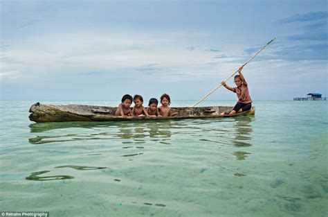 Portraits capture life of Borneo's Bajau children who live their lives ...