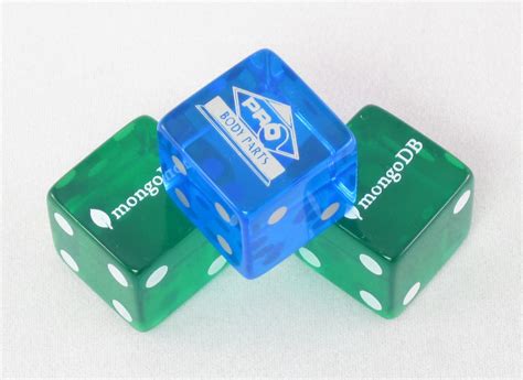 Custom Imprint - dice, dice, 16mm 5/8", custom printed or imprinted dice