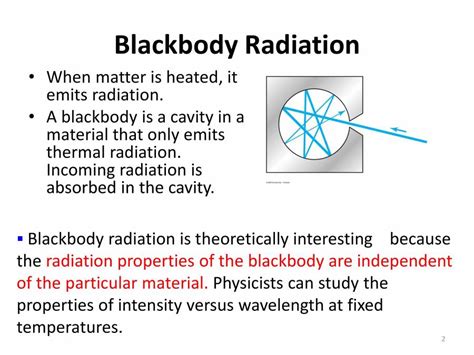 Black Body Radiation - PowerPoint Slides - LearnPick India