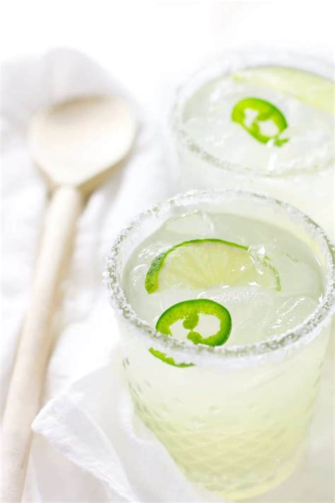 Easy Spicy Margaritas - Zested Lemon