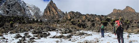 Climbing Mount Kenya