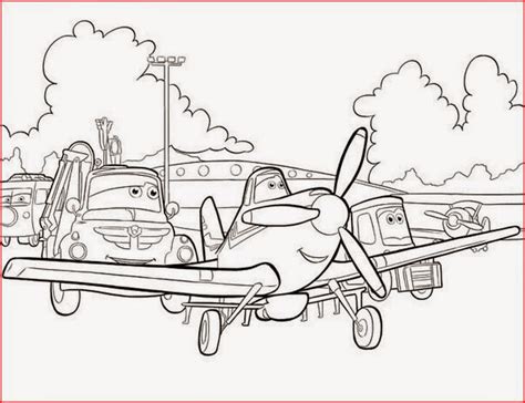 Disney Planes Skipper Coloring Pages Coloring Pages