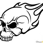 Skull Tattoo Drawings Easy