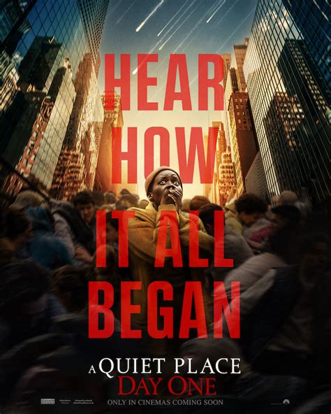 A Quiet Place: Day One reveals first poster and teaser trailer | Cineworld cinemas