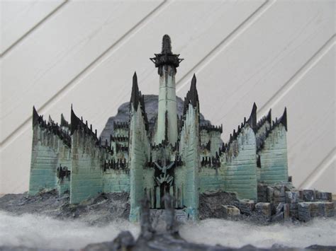 Minas Morgul, wooden model by LePtitSuisse1912 on DeviantArt