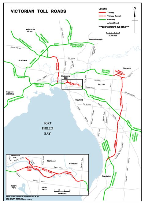 Toll Roads Melbourne Map - Zip Code Map