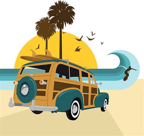 Woody Car Illustrations, Royalty-Free Vector Graphics & Clip Art - iStock