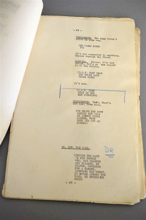 First-ever ‘Doctor Who’ script fetches $8,400 at auction