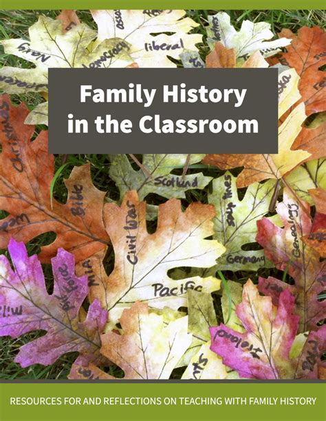 Family History in the Classroom Book Cover | NCpedia