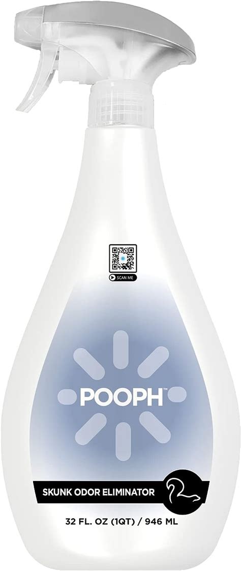 Amazon.com: Pooph Skunk Odor Eliminator, 32oz Spray - Dismantles Skunk ...