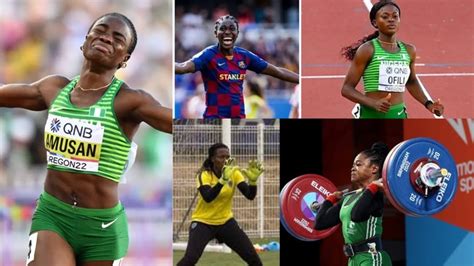 Top 10 Nigerian Female Athletes Dominating The World Of Sports ...