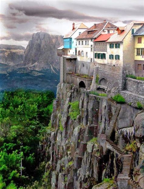 Incredible Shot of Cliff-side Houses in the City of Ronda, Spain - Would You Live Here | Awesome ...