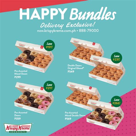 Krispy Kreme Happy Bundles Promo