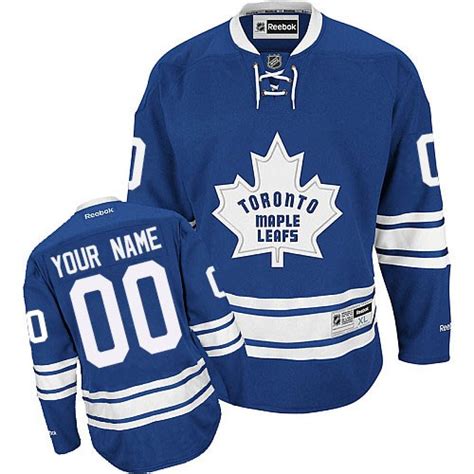 Toronto Maple Leafs Men's Royal Blue Authentic New Third Customized Jersey