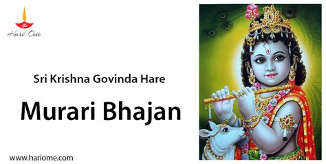 Sri Krishna Govinda Hare Murari Bhajan • Hari Ome